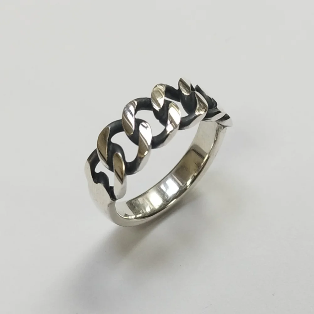 Prsten Řetěz — detail vzoru